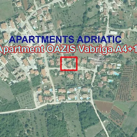 Oazis Vabriga A4+1 Two Bed Apartman